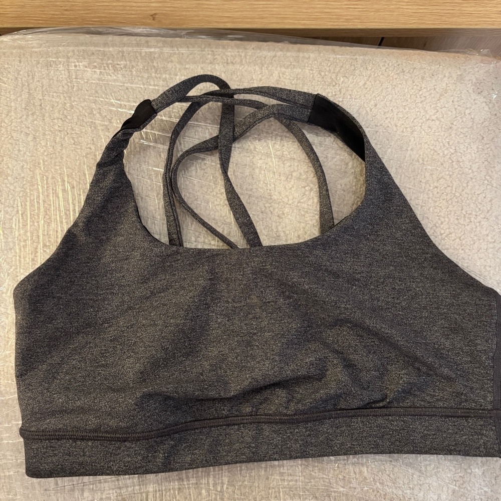 Lululemon Athletica Charcoal Sports Bra